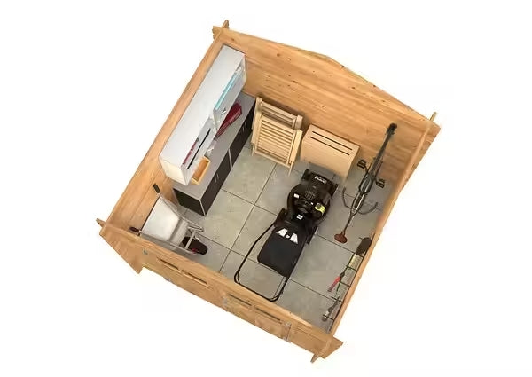 Casetta da Giardino MARMANDE - 3,98m² - 7,53m²