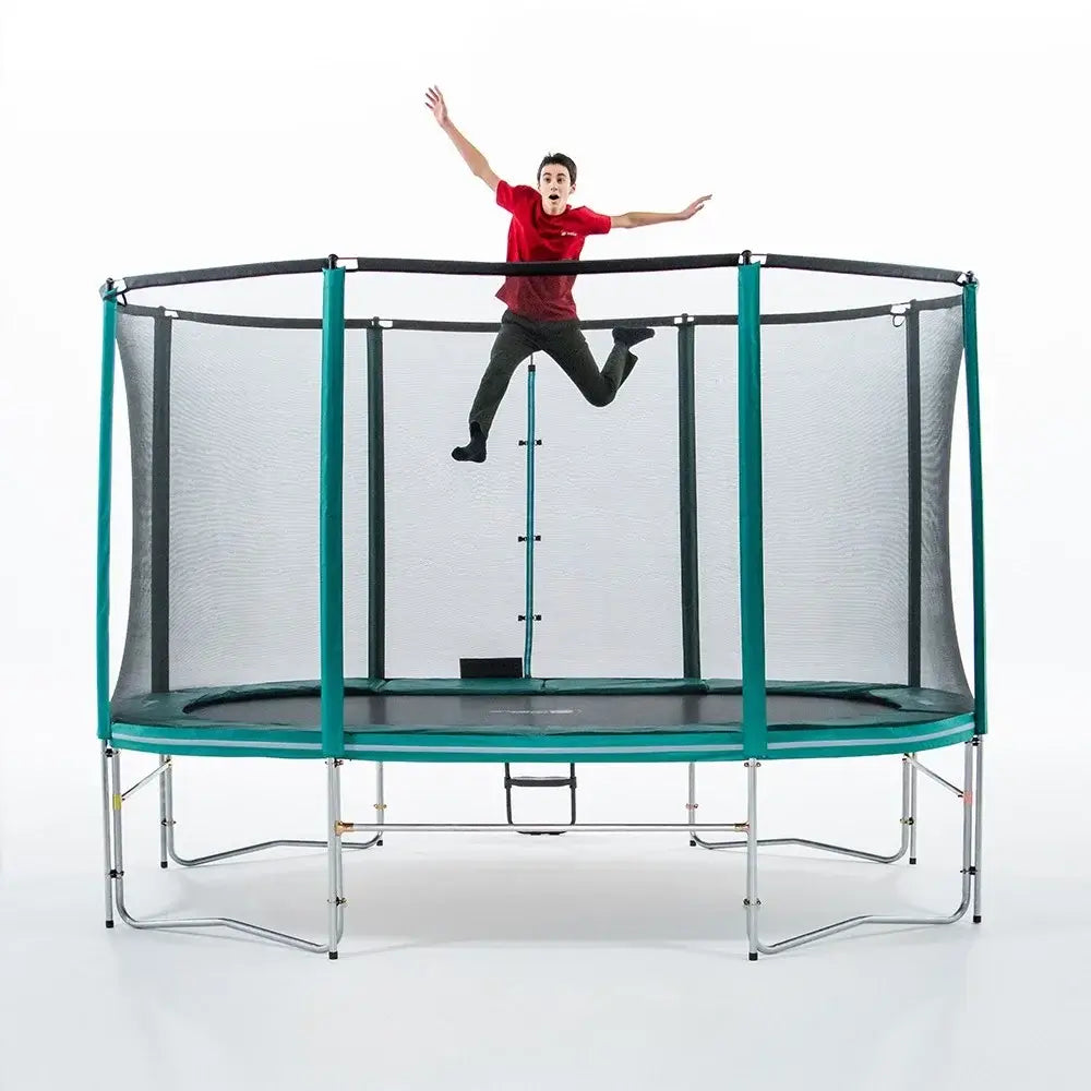 Trampolino Ovale 360cm con rete di protezione