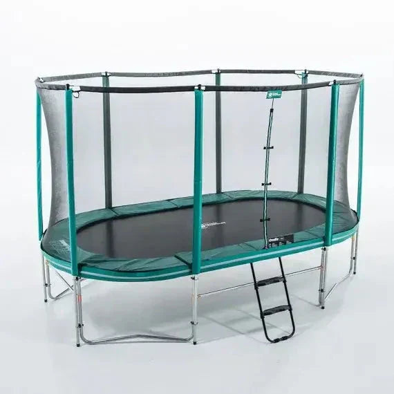 Trampolino Ovale 360cm con rete di protezione