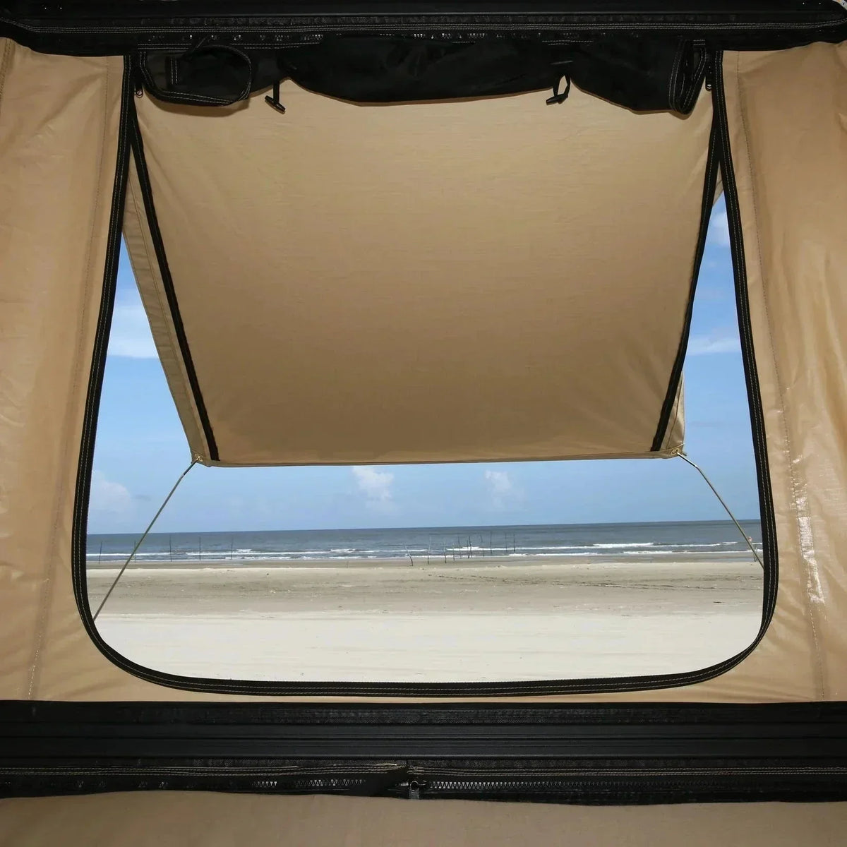 Tenda da tetto a guscio in Alluminio - 2 Persone