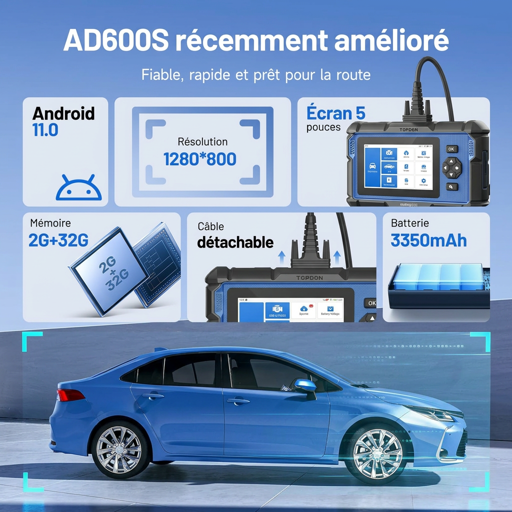 ArtiDiag600S Valigetta Diagnosi Auto OBD2