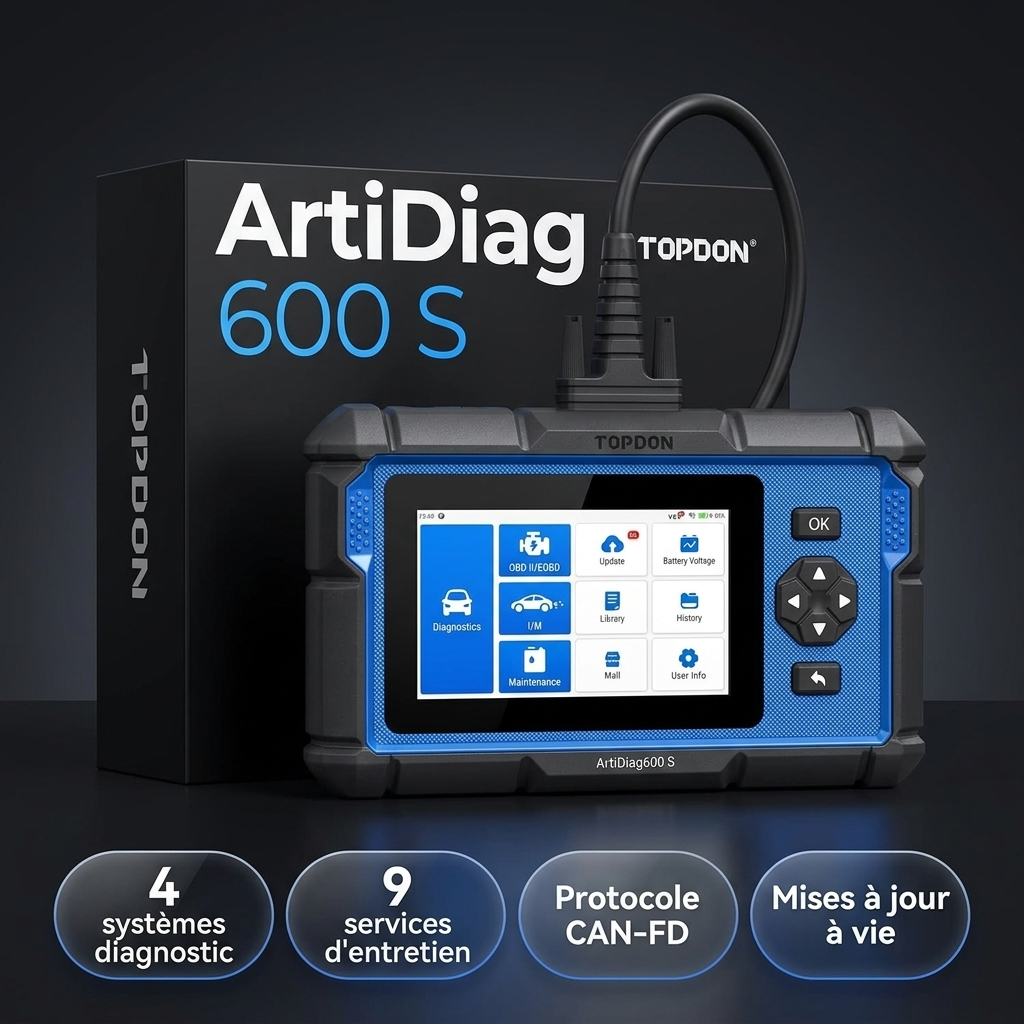 ArtiDiag600S Valigetta Diagnosi Auto OBD2