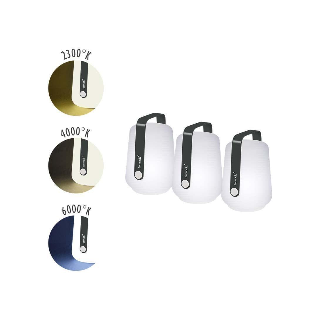Fermob BALAD set di 3 lampade H12
