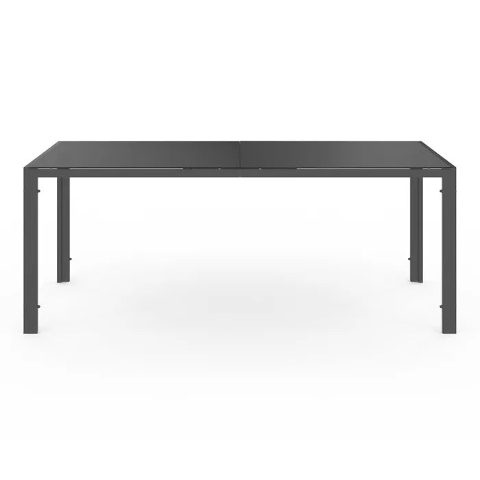 Salotto da giardino MADRID tavolo 190 CM e 8 sedie impilabili
