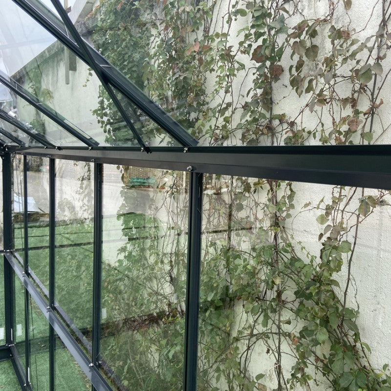 Serra da Giardino 14,52m² in Alluminio Antracite e Vetro Temperato 4mm - Prima