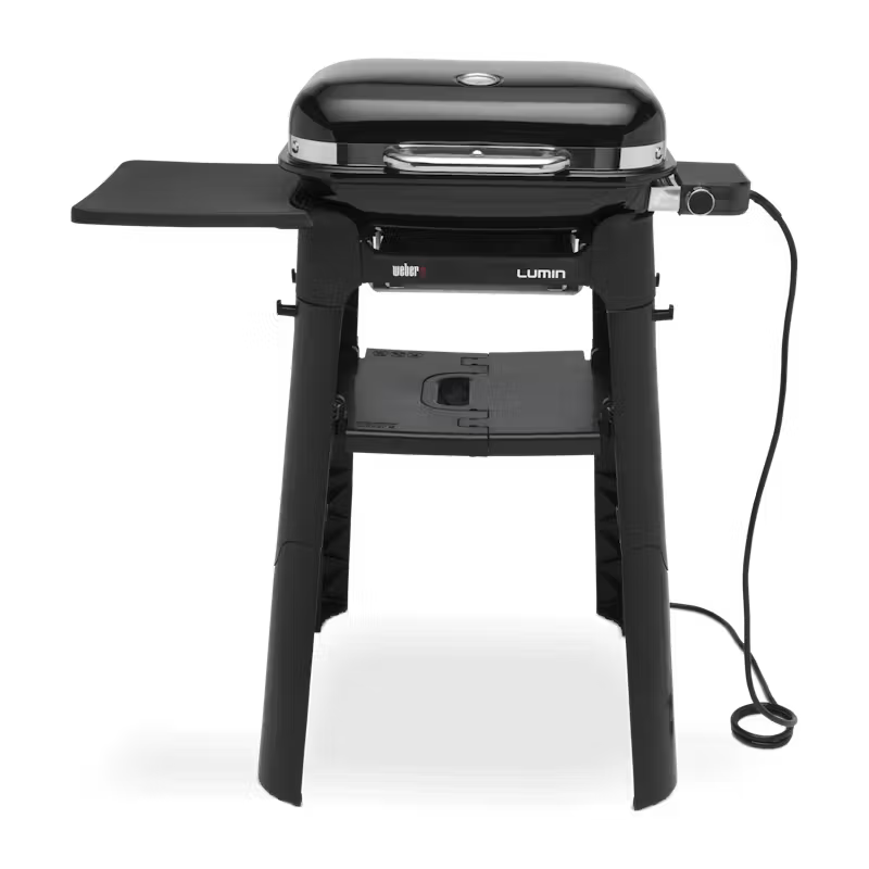Barbecue elettrico Lumin Compact e supporto con piedini