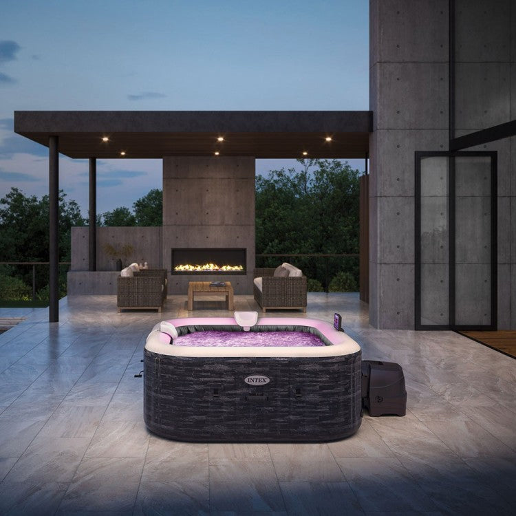 Spa Gonfiabile Ardesia 4 posti + Copertura termica