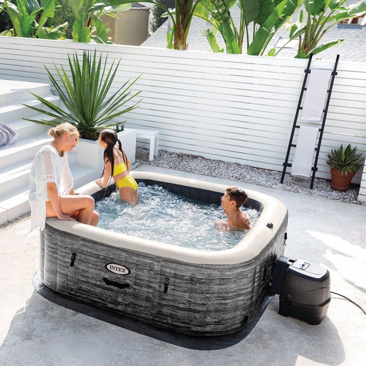 Spa Gonfiabile Ardesia 6 posti + Copertura termica