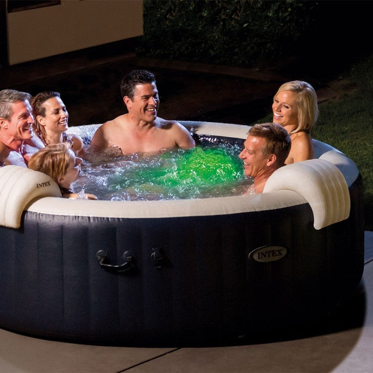 Spa Gonfiabile Blu Marino 6 posti + Copertura termica