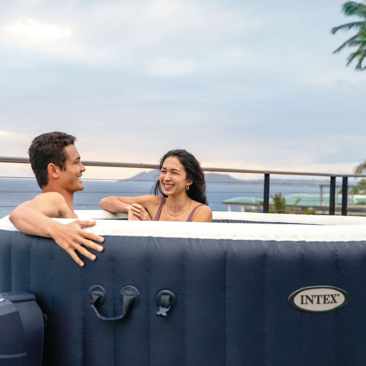 Spa Gonfiabile Blu Marino 4 posti + Copertura termica