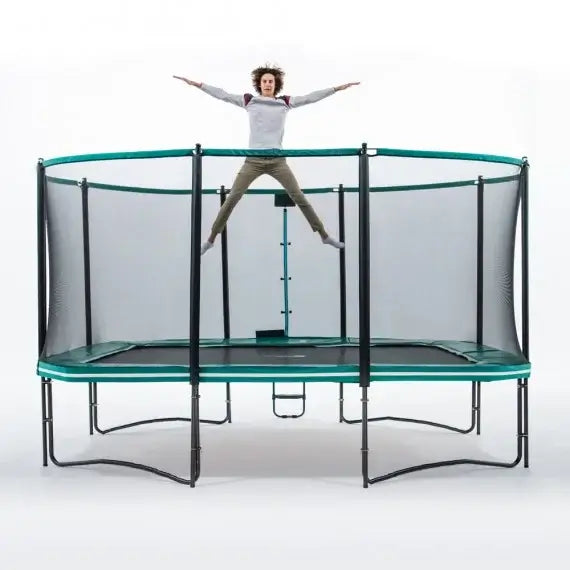 Trampolino Rettangolare 400cm con rete di protezione