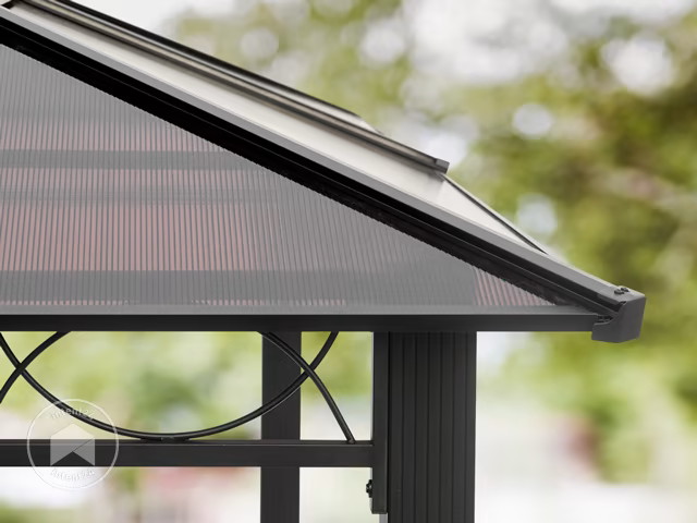 Gazebo da giardino, Paradise Deluxe, 3×4 m