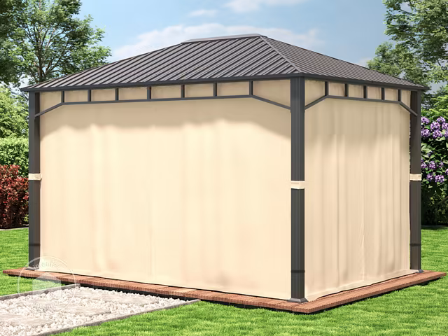 Gazebo da giardino Sunset Superior, 3×4 m