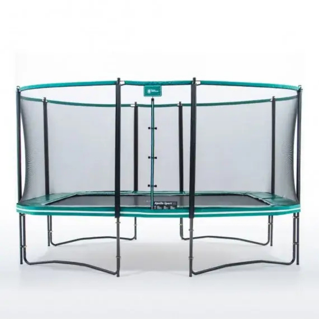 Trampolino Rettangolare 400cm con rete di protezione