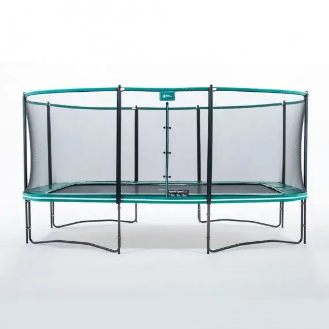 Trampolino Rettangolare 500cm con rete di protezione