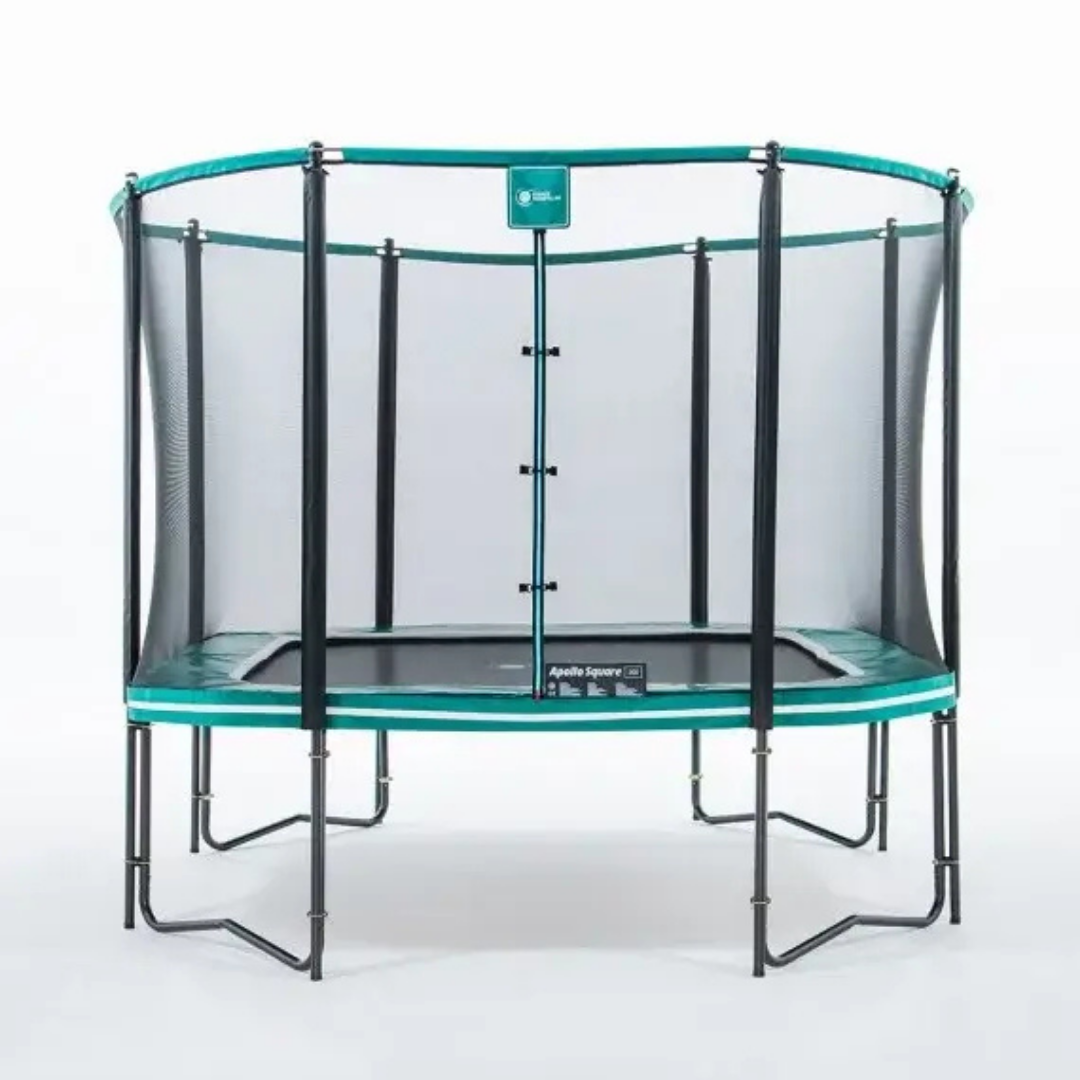 Trampolino Quadrato 300cm con rete di protezione