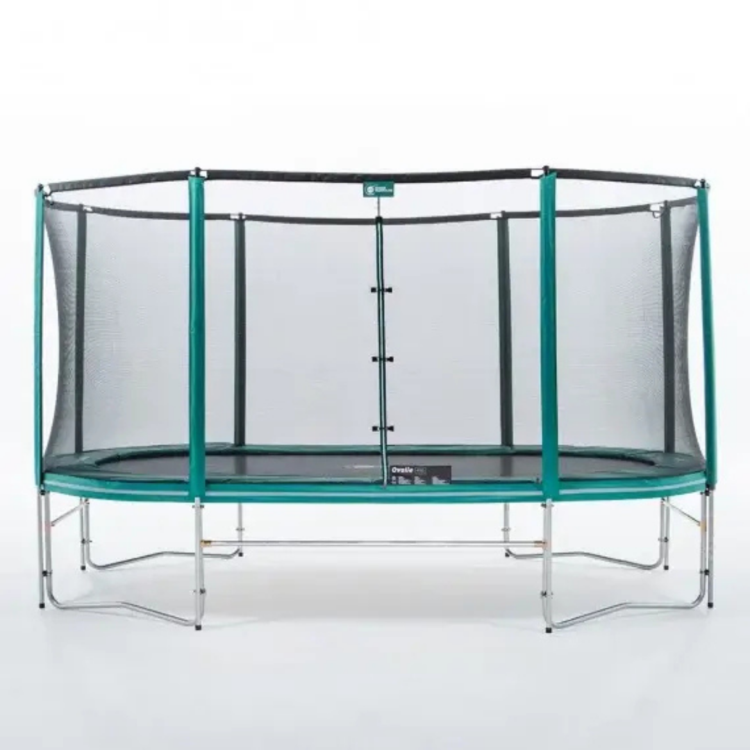Trampolino Ovale 490cm con rete di protezione