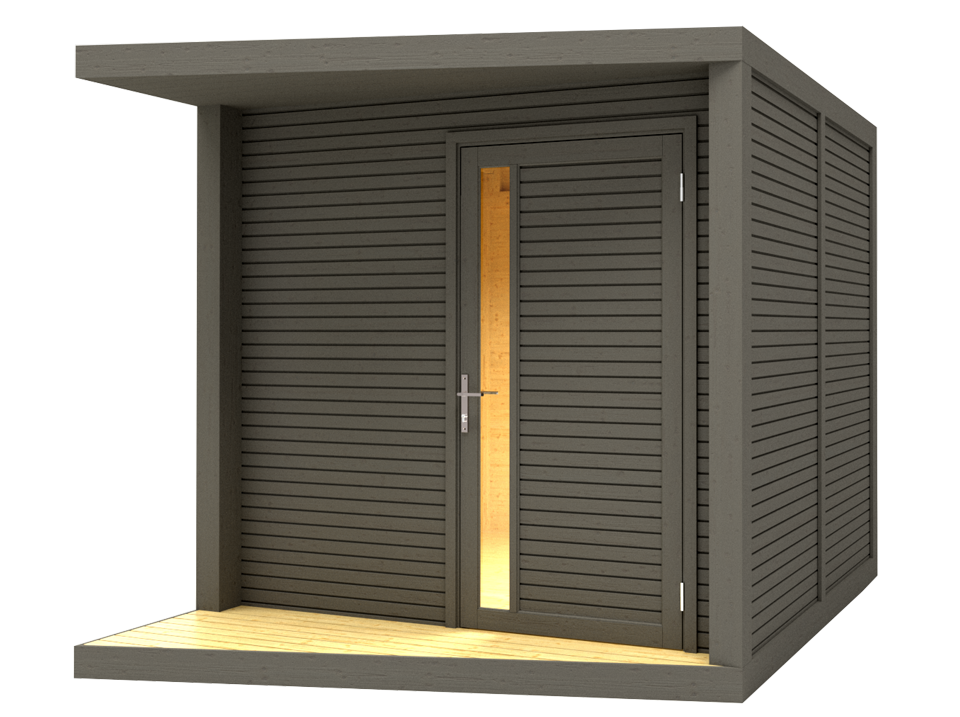 Casetta da Giardino NERO – 6 m²