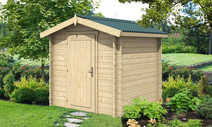 Casetta da giardino OUVRIER 1 34 mm - 4m² interno