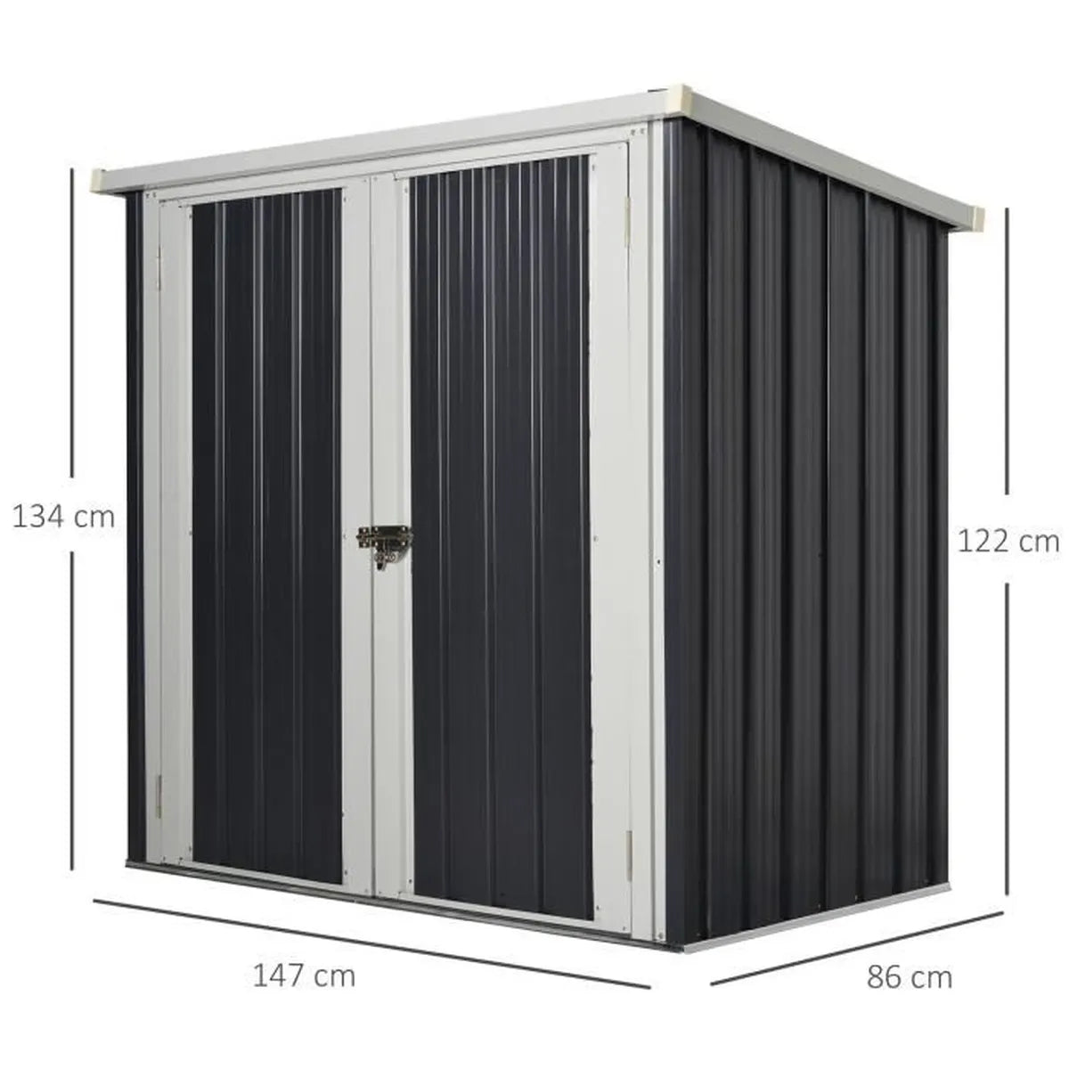 Casetta da Giardino STEEL - 1,26 m²
