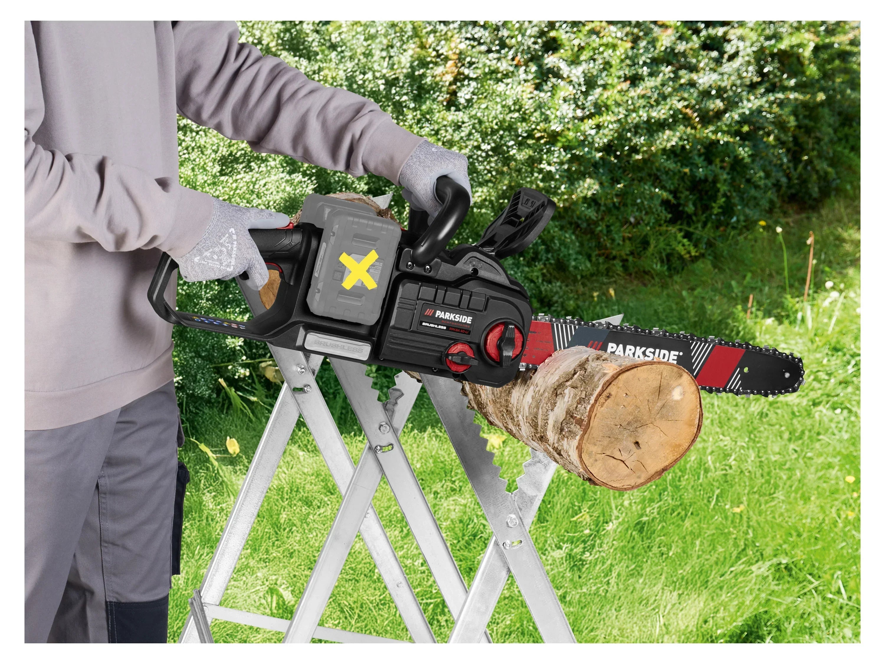 Motosega a batteria PPKSA 40-Li B2