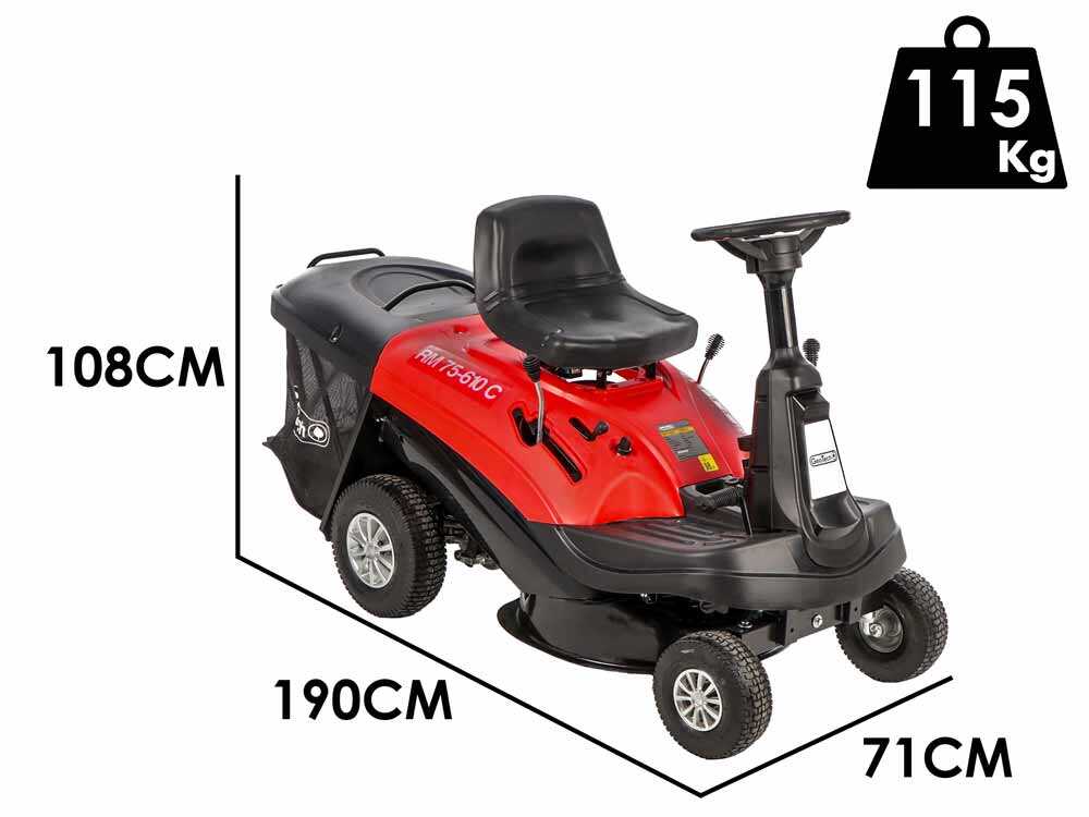 Trattorino tosaerba Geotech RM 75-610 C