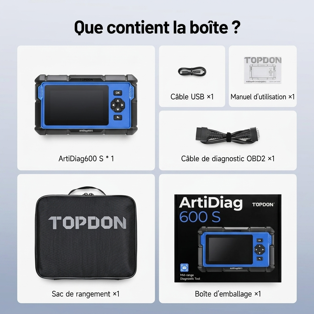 ArtiDiag600S Valigetta Diagnosi Auto OBD2