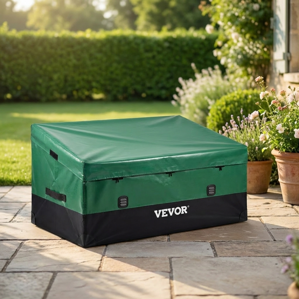 VEVOR - Baule di Stoccaggio Esterno XXL 1013L - 147x86x108cm