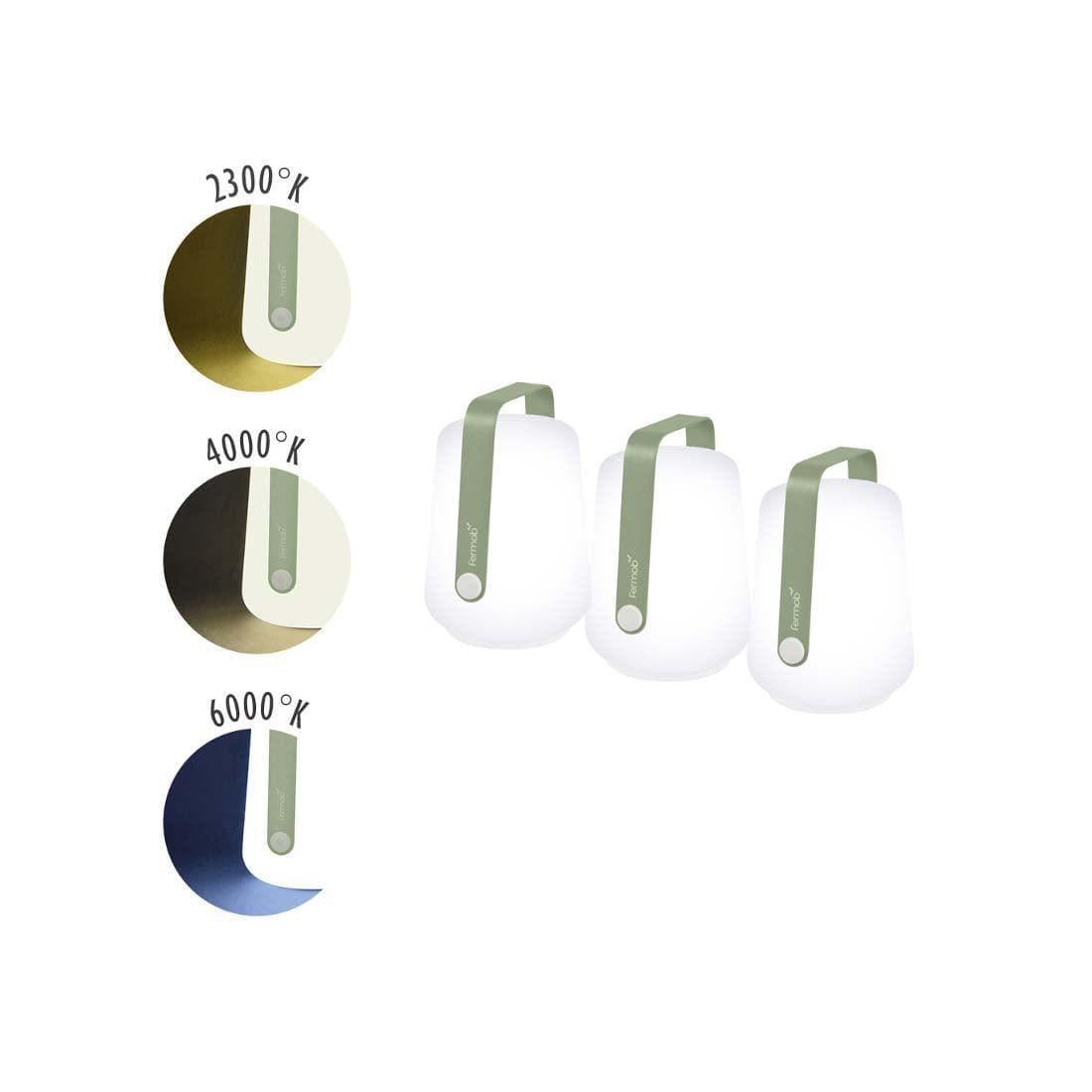 Fermob BALAD set di 3 lampade H12