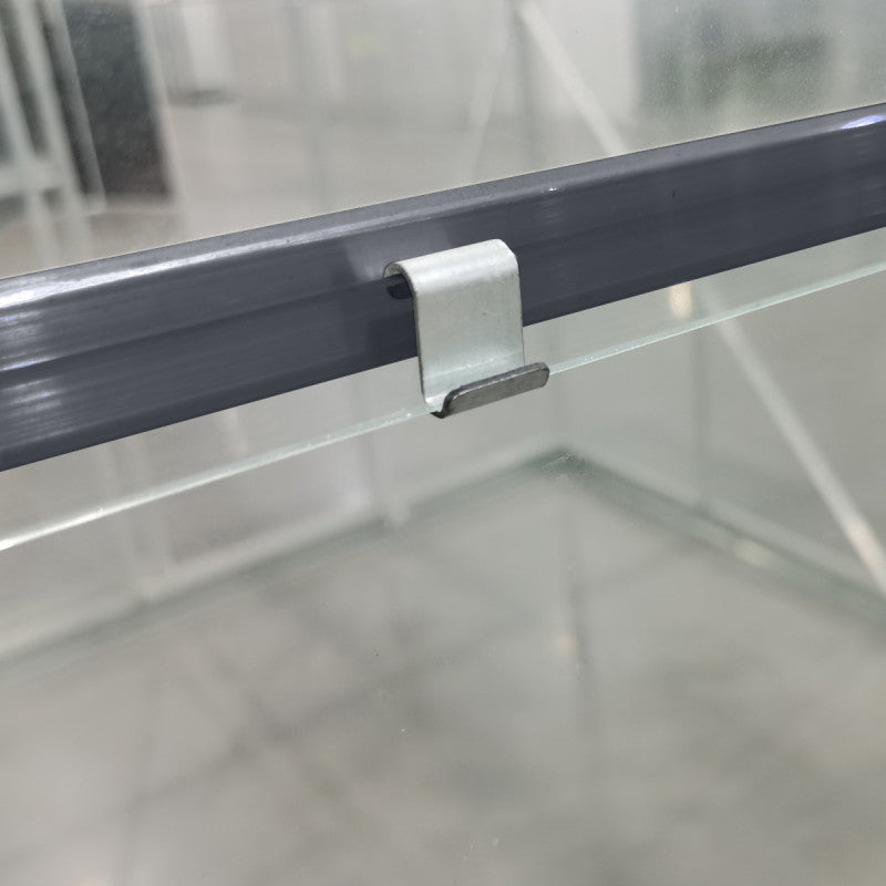 Serra da Giardino 4,57m² in Alluminio Antracite e Vetro Temperato 4mm - RINCA