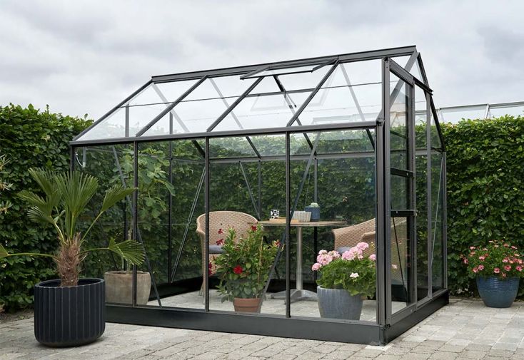 Serra da Giardino 5m² in Vetro Orticolo - POPULAR