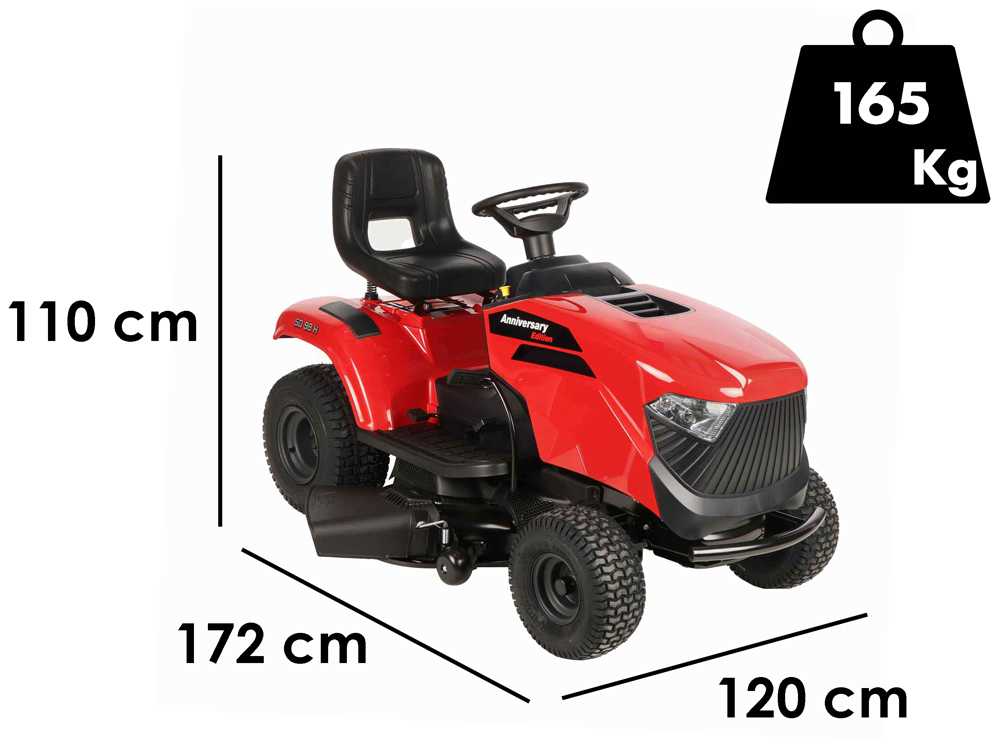 Trattorino tosaerba BRONCO 107T-S