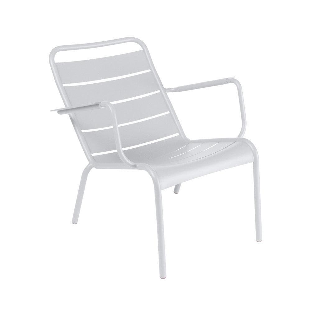Poltrona bassa da giardino LUXEMBOURG-Fermob-Bianco Cotone- | Homestorys