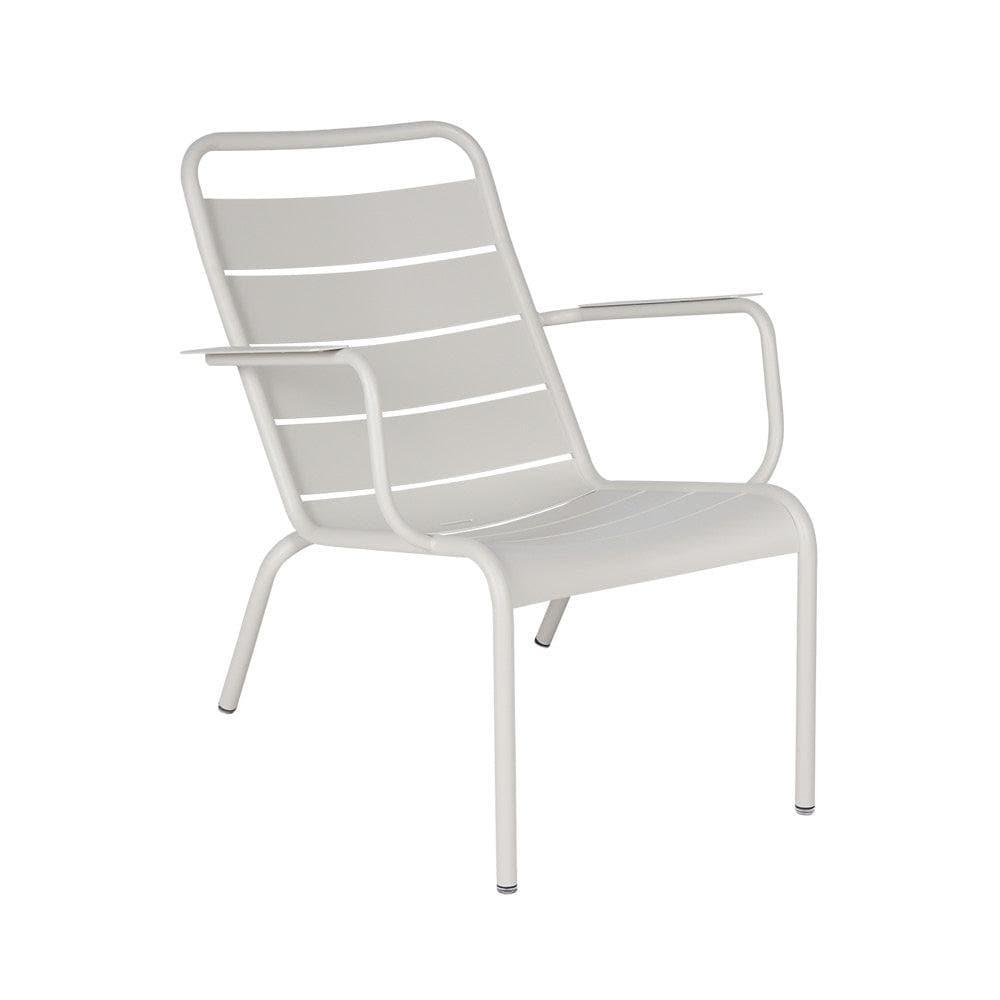 Poltrona bassa da giardino LUXEMBOURG-Fermob-Grigio Argilla- | Homestorys