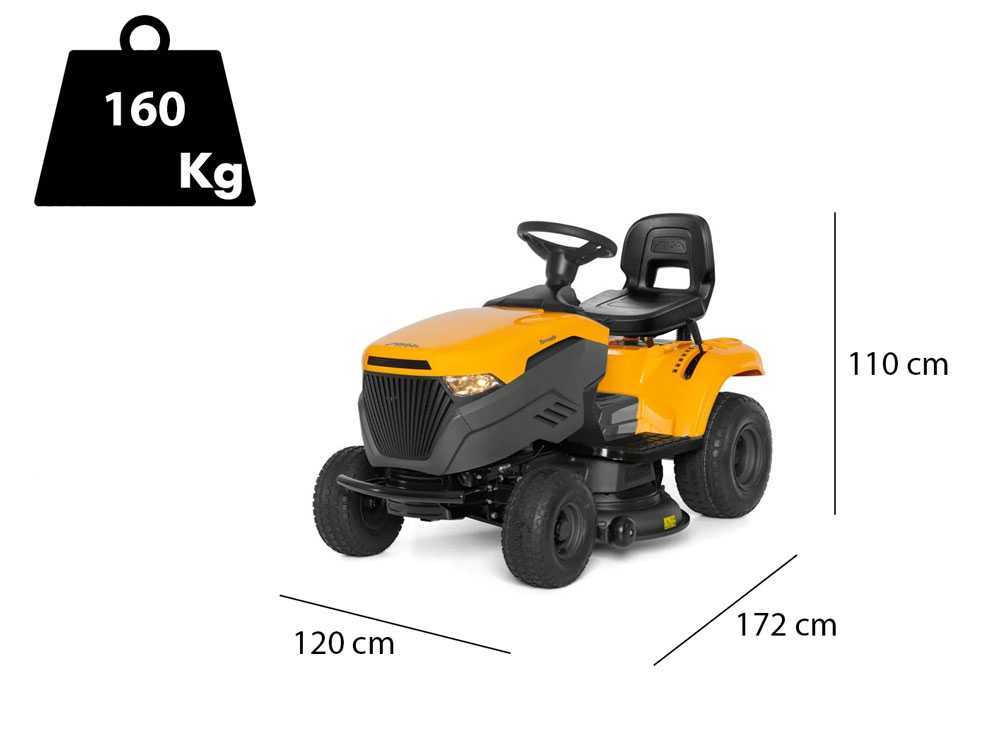 Trattorino tosaerba Stiga Tornado 398 M